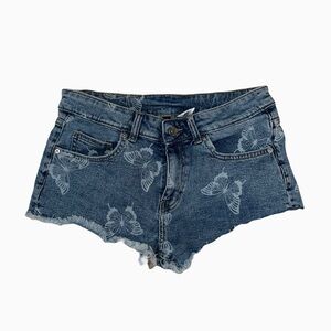 mini denim shorts